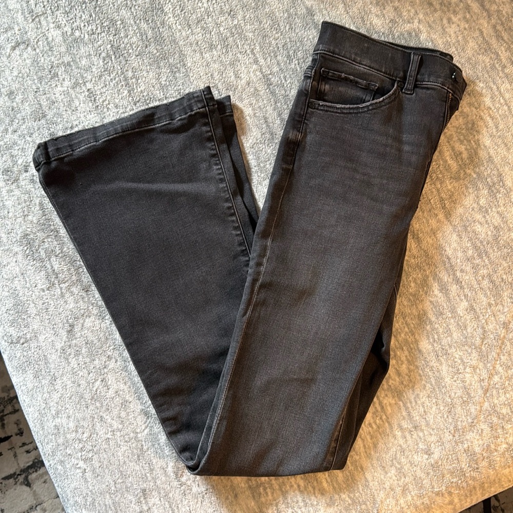 Express Black 4R Flare High Rise
